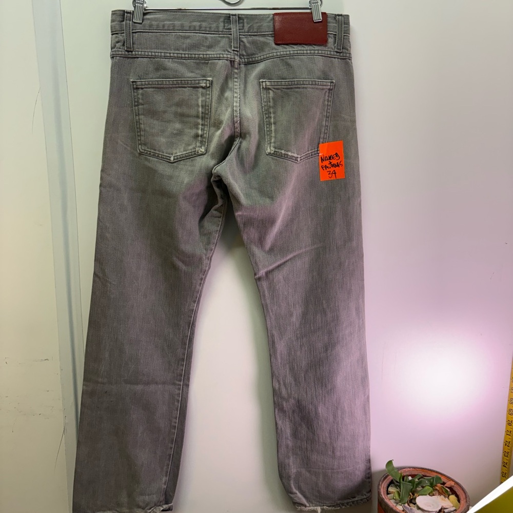 Naked and Famous Gray Men's Jeans